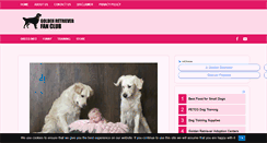 Desktop Screenshot of goldenretrieverfanclub.com